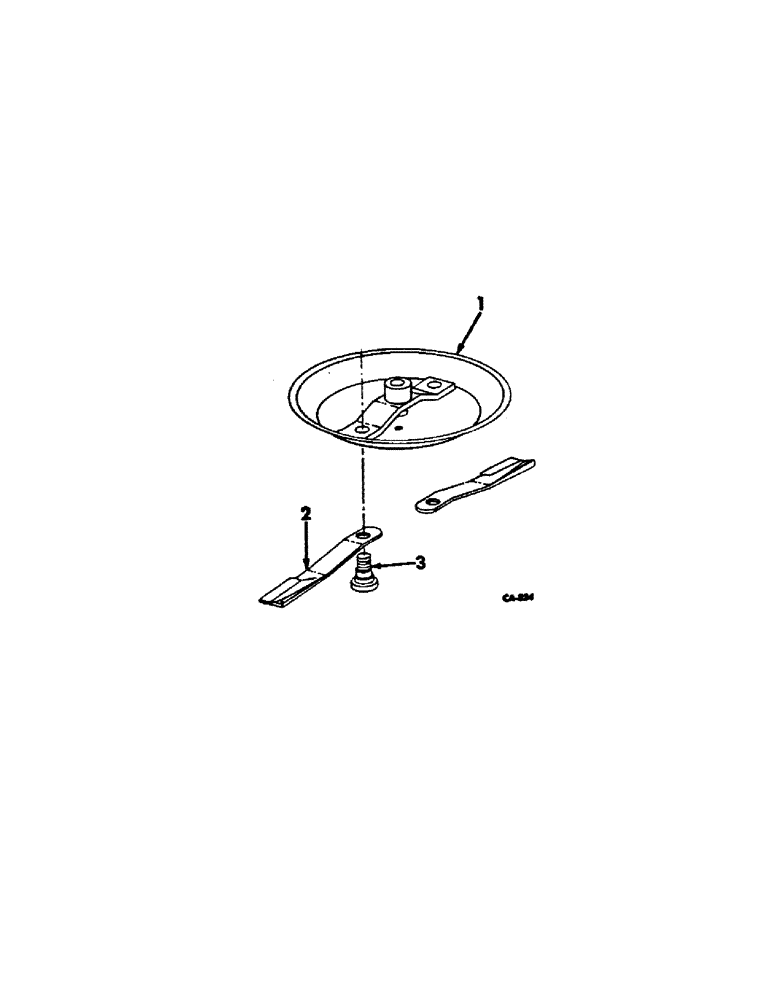 Схема запчастей Case IH 400 - (U-4[A]) - ROTOR AND BLADES 