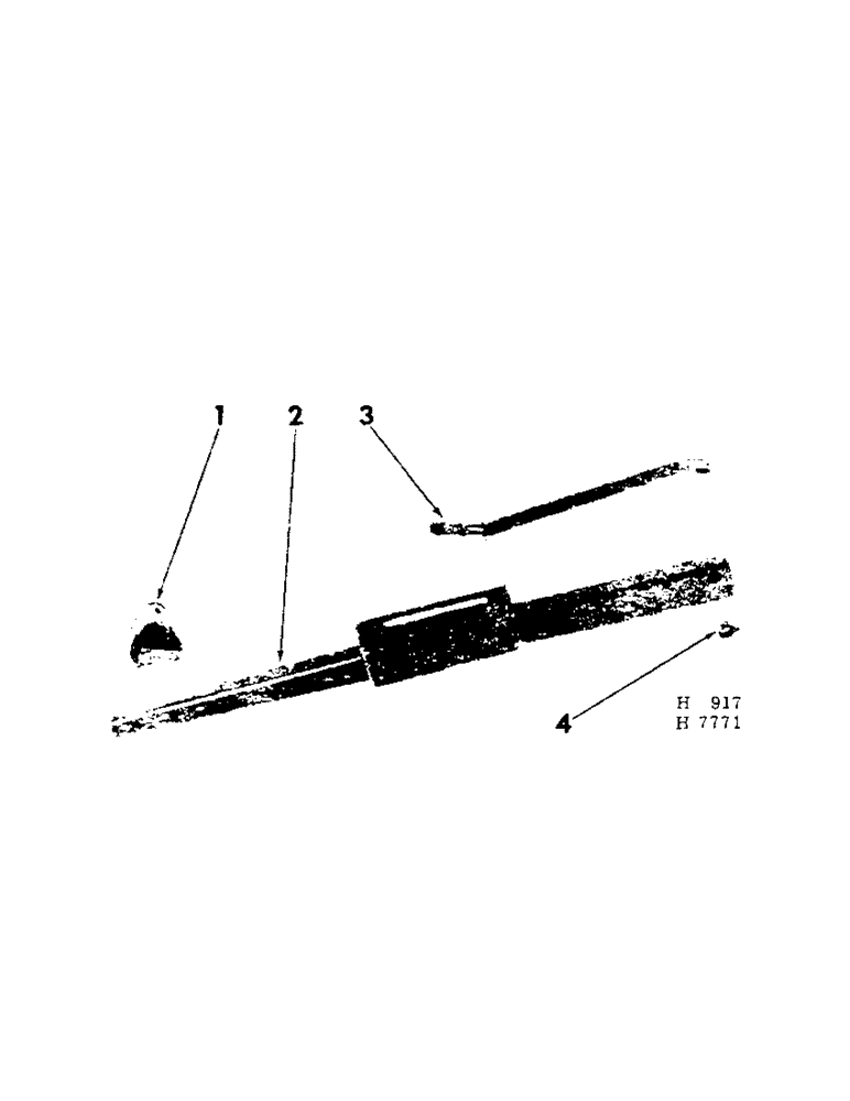 Схема запчастей Case IH 201 - (D-025[A]) - REEL SUPPORT ARM (58) - ATTACHMENTS/HEADERS