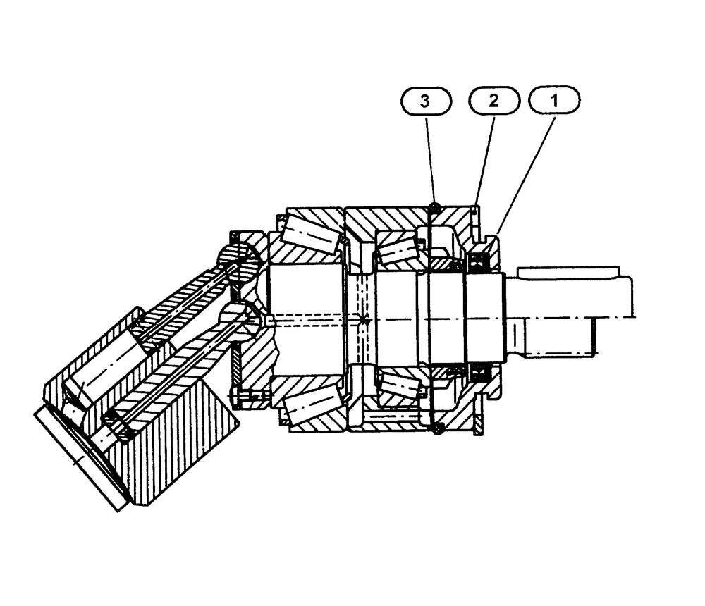 Схема запчастей Case IH FLX810 - (07-017) - HYDRAULIC MOTOR, FAN - .73 REX Hydraulic Components