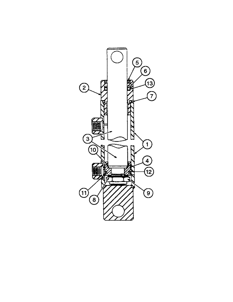 Схема запчастей Case IH INTERNATIONAL - (3-68) - MASTER REEL LIFT CYLINDER, 1.5 X 9.38 REPHASING, CESSNA (07) - HYDRAULICS