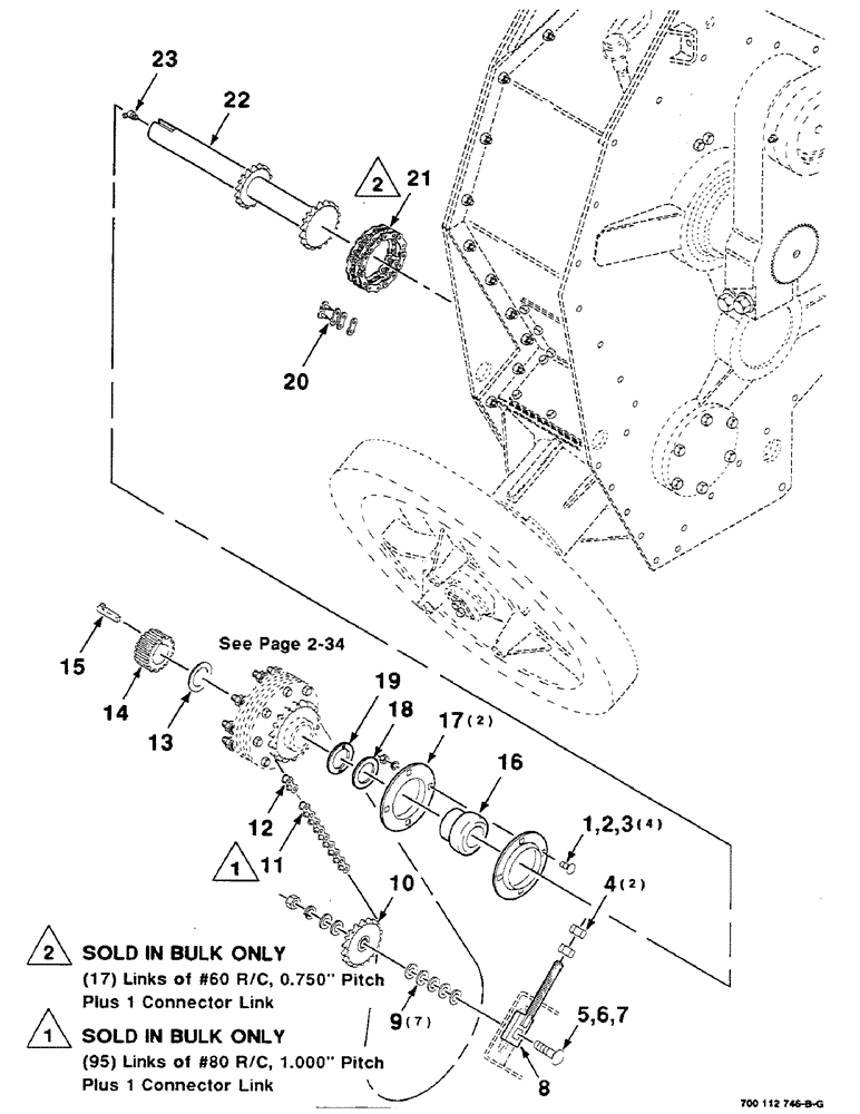 Схема запчастей Case IH 8580 - (02-32) - DRIVE ASSEMBLY, RIGHT, AUXILIARY Driveline