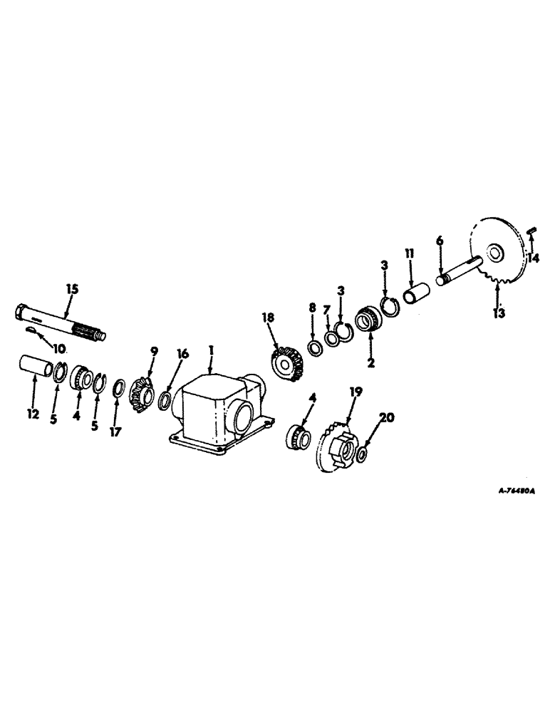 Схема запчастей Case IH 234 - (G-06) - GRINDER AND SHELLER UNITS, CRACKING ROLL DRIVE (58) - ATTACHMENTS/HEADERS