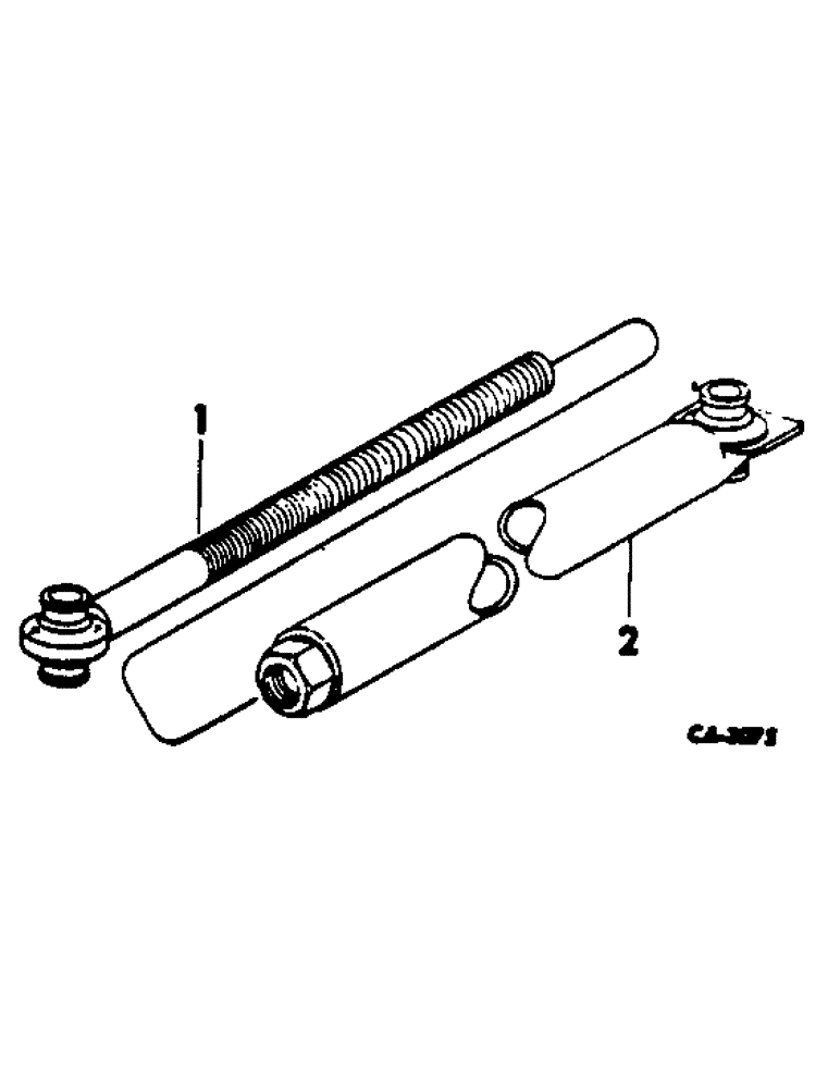 Схема запчастей Case IH 510 - (AS-04) - STEERING LINKAGE 