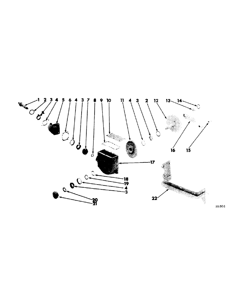 Схема запчастей Case IH 125 - (D-11) - MAIN DRIVE GEAR CASE 