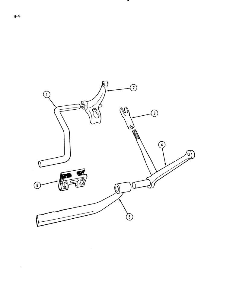 Схема запчастей Case IH 144T - (9-04) - FRAME - LEFT 