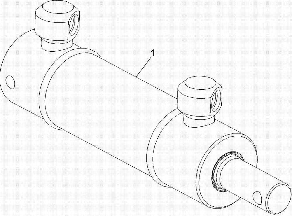 Схема запчастей Case IH 620 - (08-37) - FAN ENGAGEMENT CYLINDER ASSEMBLY (07) - HYDRAULICS