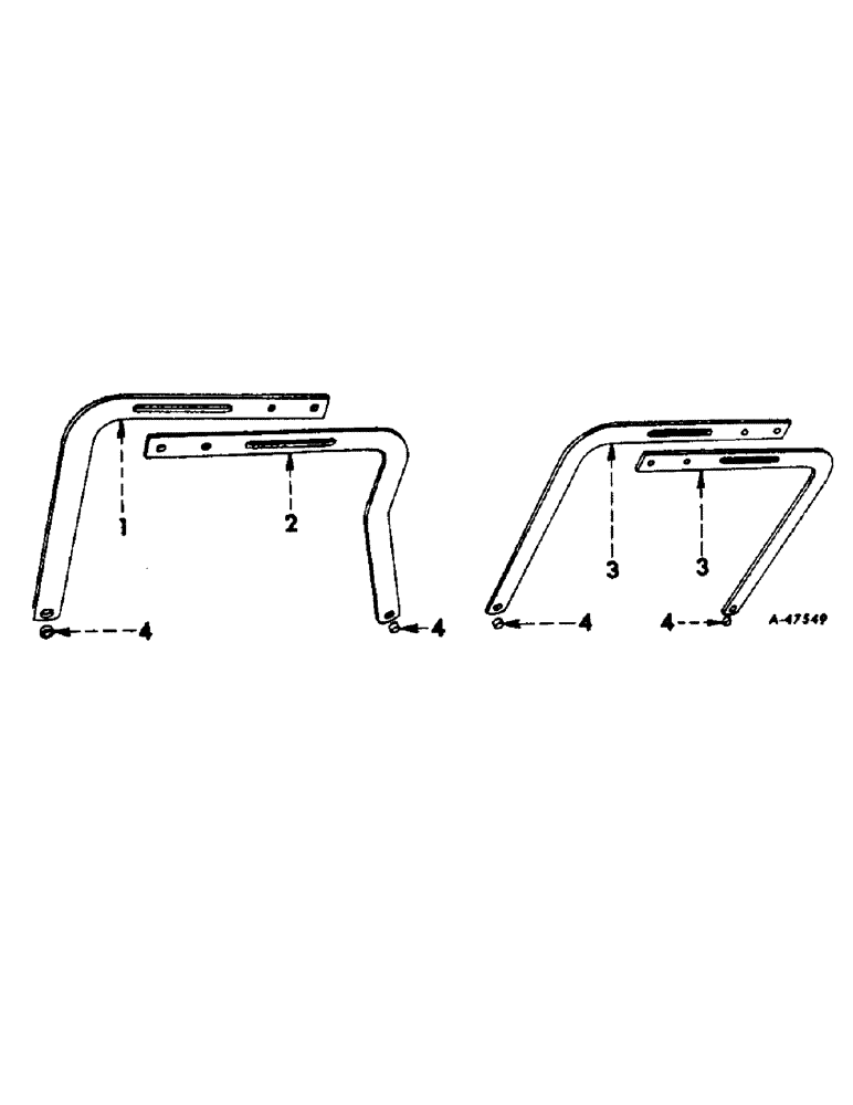 Схема запчастей Case IH 465A - (W-18) - JOCKEY ARCH 