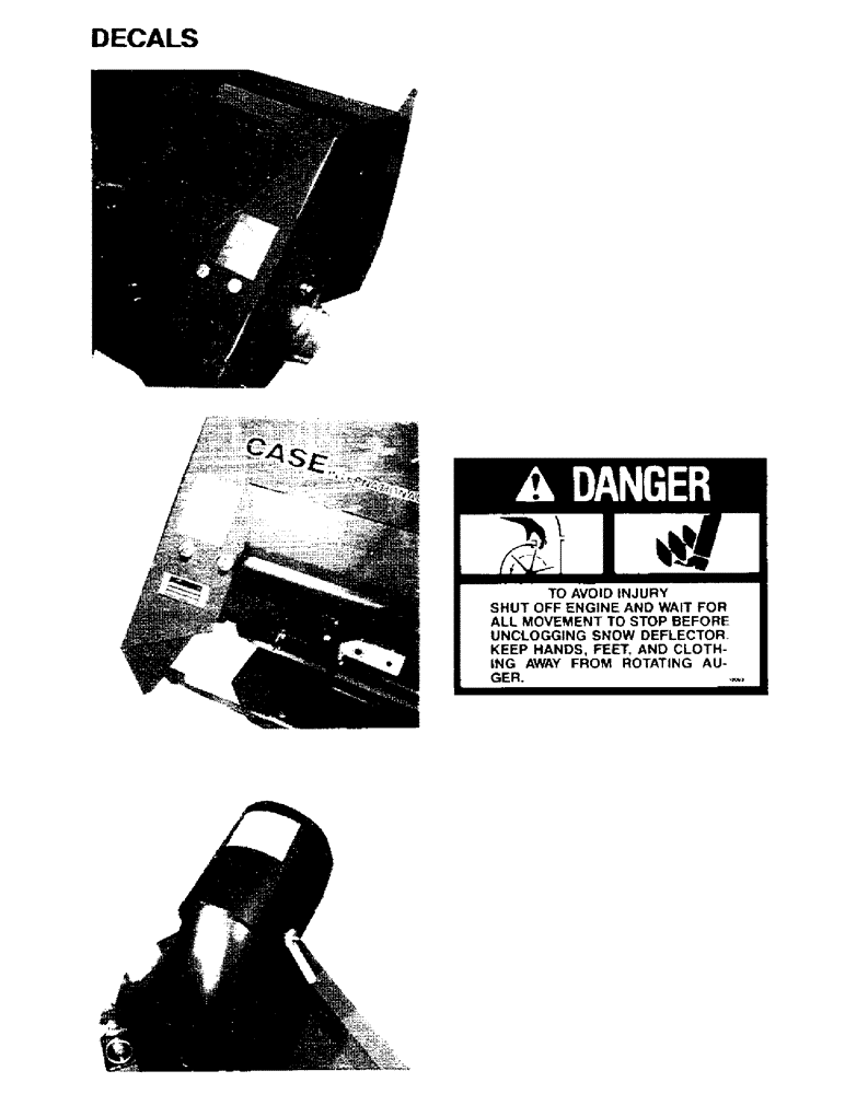 Схема запчастей Case IH ST54 - (01F) - DECALS, CONTINUED 