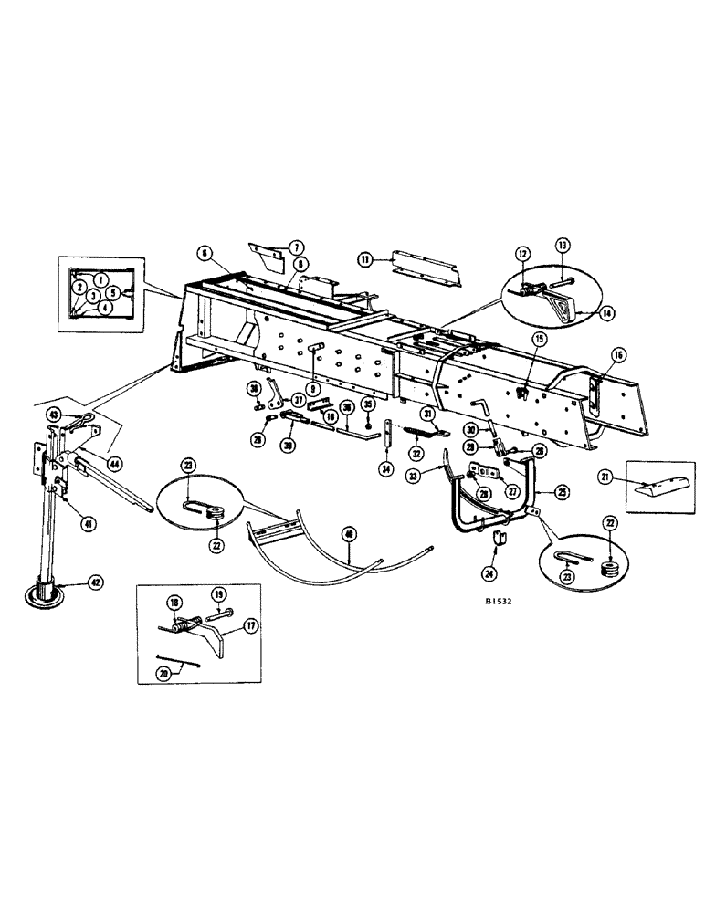 Схема запчастей Case IH 200 - (34) - NEEDLES (CONTD) 