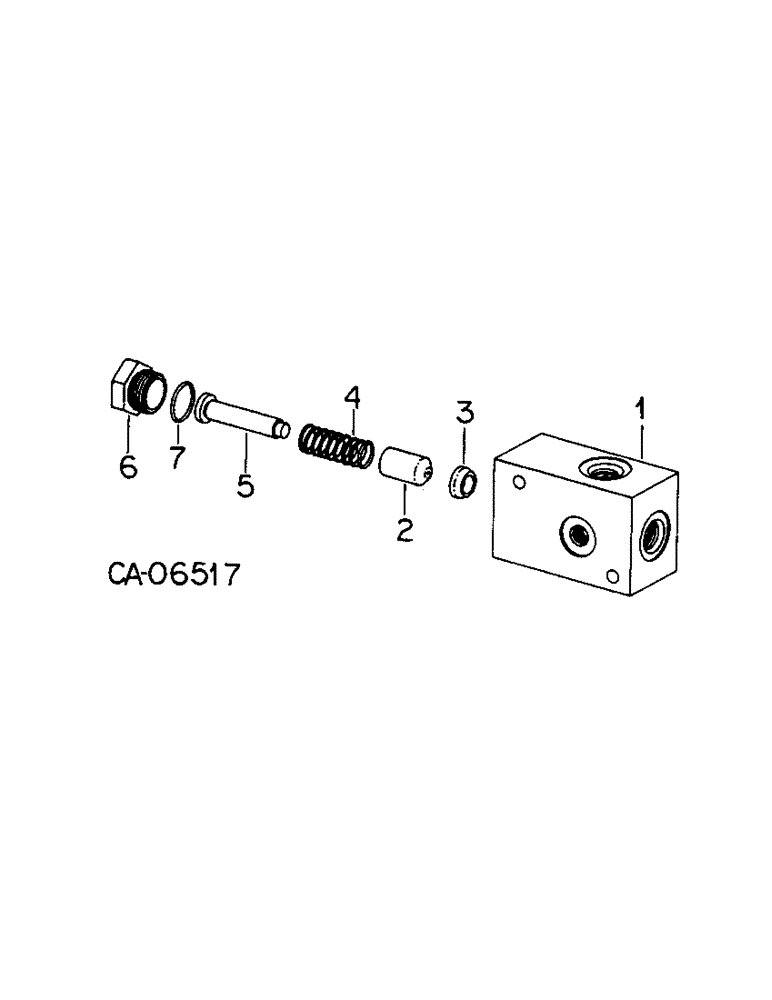 Схема запчастей Case IH 4586 - (10-22[A]) - HYDRAULICS, REGULATOR VALVE (07) - HYDRAULICS