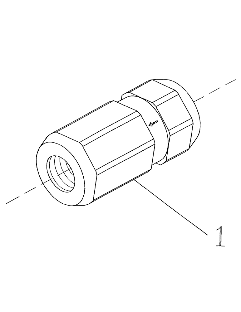 Схема запчастей Case IH 7700 - (B04-45) - HYDRAULIC CHECK VALVE, 3/8 INCH Hydraulic Components & Circuits