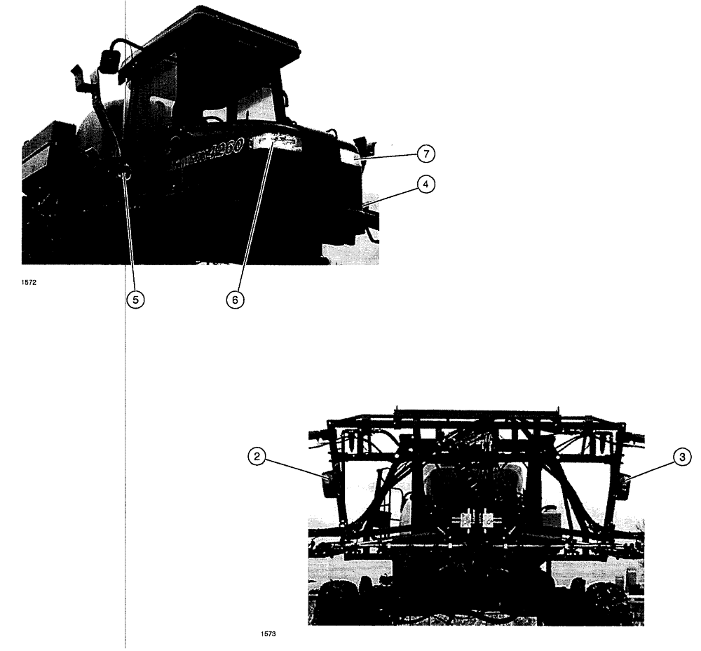 Схема запчастей Case IH SPX4260 - (318) - LIGHT GROUP (55) - ELECTRICAL SYSTEMS