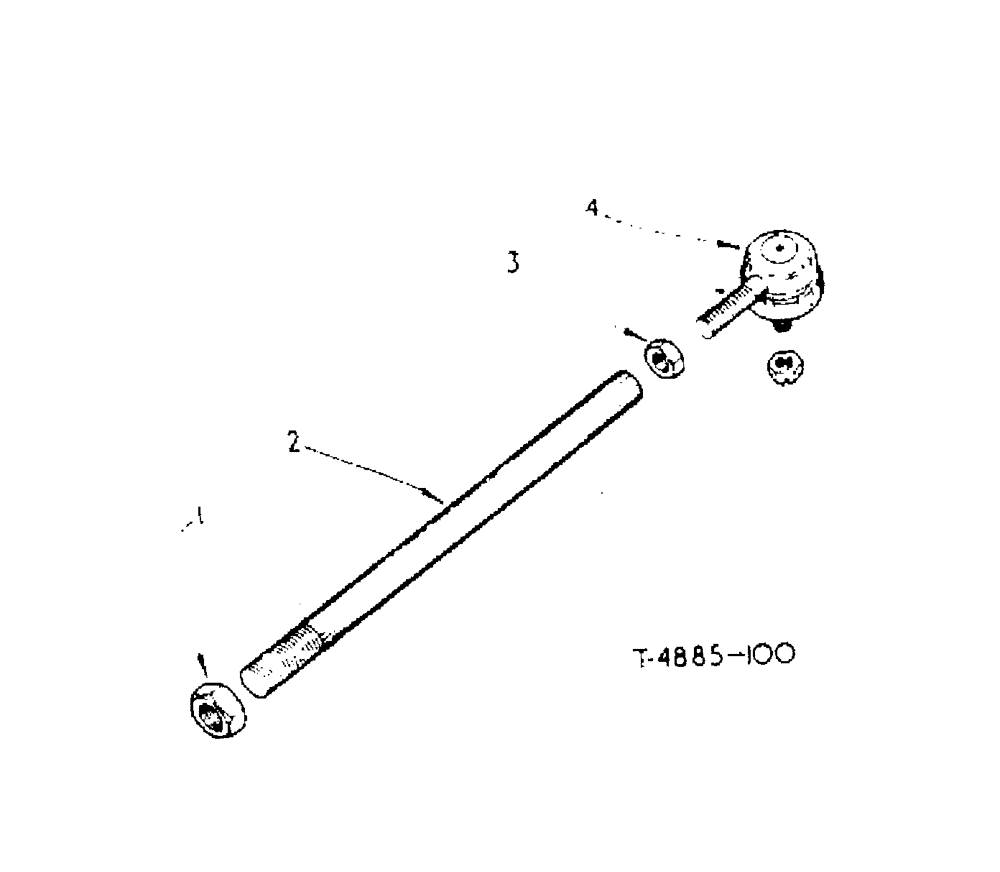 Схема запчастей Case IH 434 - (6-094) - POWER STEERING AND FRONT AXLE ATTACHMENT, CONNECTING LINK - ATTACHMENTS (88) - ACCESSORIES