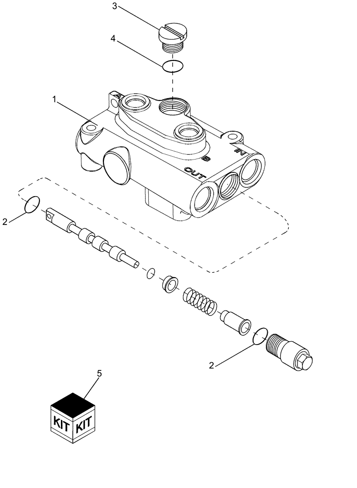 Схема запчастей Case IH 420 - (08-40) - DRUM HEIGHT CONTROL VALVE (07) - HYDRAULICS