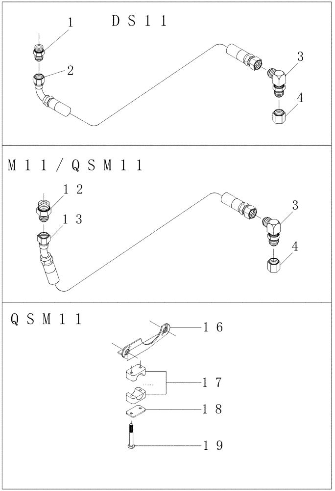 Схема запчастей Case IH 7700 - (C01.08[01]) - Engine Sump Drain (10) - ENGINE