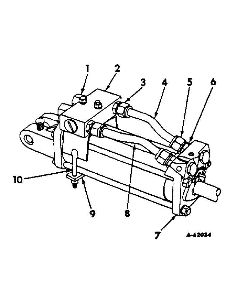 Схема запчастей Case IH 214 - (Q-16) - CHECK VALVE AND FITTINGS 