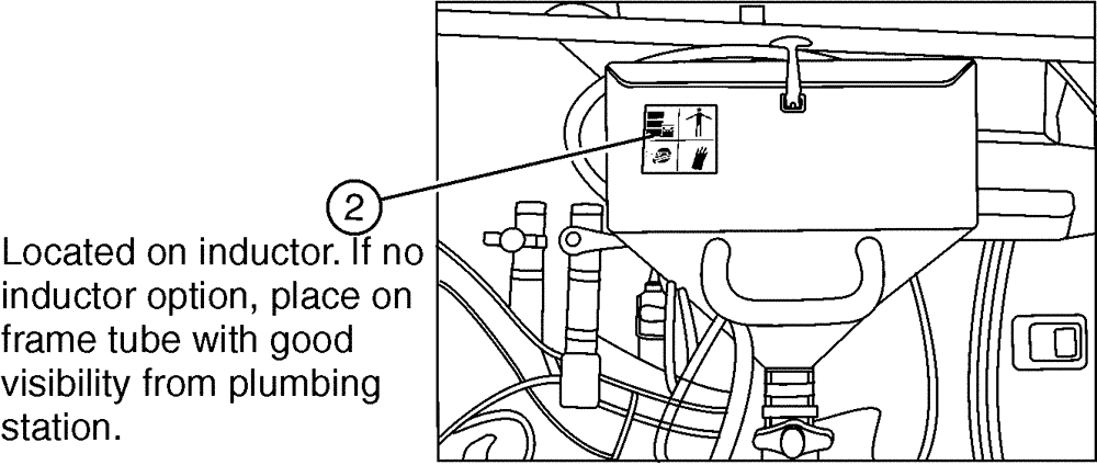 Схема запчастей Case IH SPX4260 - (10-003[02]) - SAFETY GROUP (13) - DECALS