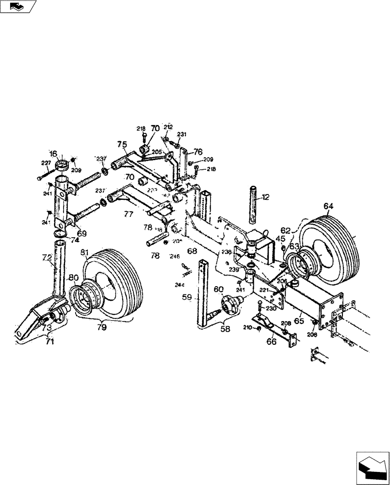 Схема запчастей Case IH 9000 SERIES - (39.100.01[03]) - MAIN FRAME ASSEMBLY (39) - FRAMES AND BALLASTING