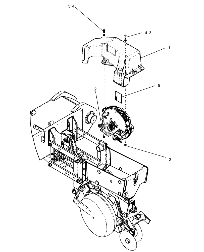 Схема запчастей Case IH 1260 - (80.150.24) - BULK FILL - METER ASSEMBLY WITH MINI HOPPER (80) - CROP STORAGE/UNLOADING