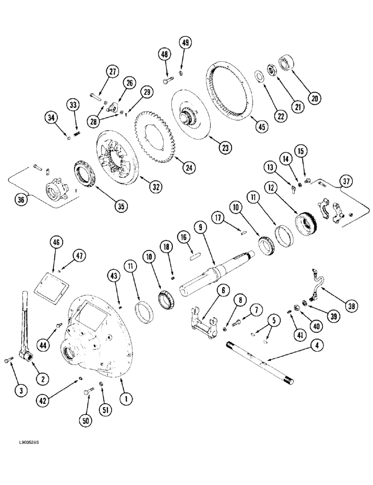 Схема запчастей Case IH 6591TA - (2-12) - PTO CLUTCH 