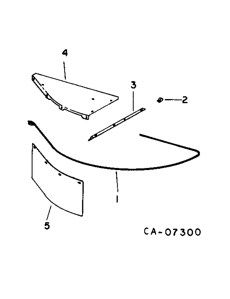 Схема запчастей Case IH 1470 - (20-12) - SEPARATOR, STRAW SPREADER SHIELDS Separation