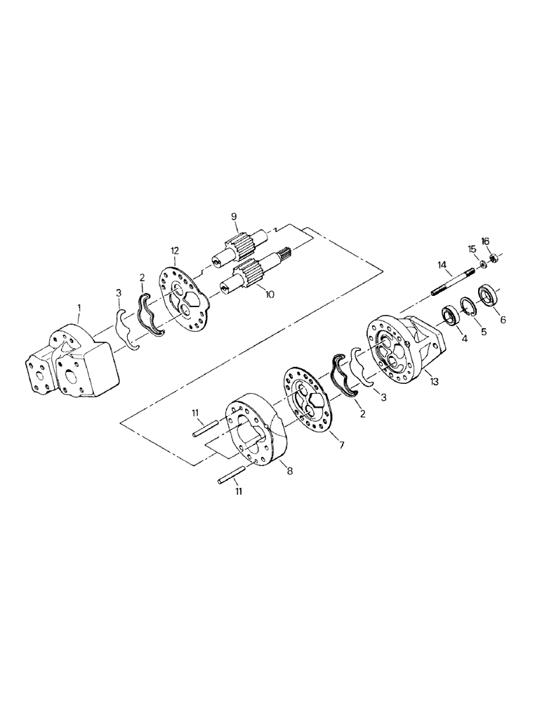 Схема запчастей Case IH CM325 - (08-10) - HYDRAULIC PUMP ASSEMBLY, CUMMINS L10 ENGINE (07) - HYDRAULICS