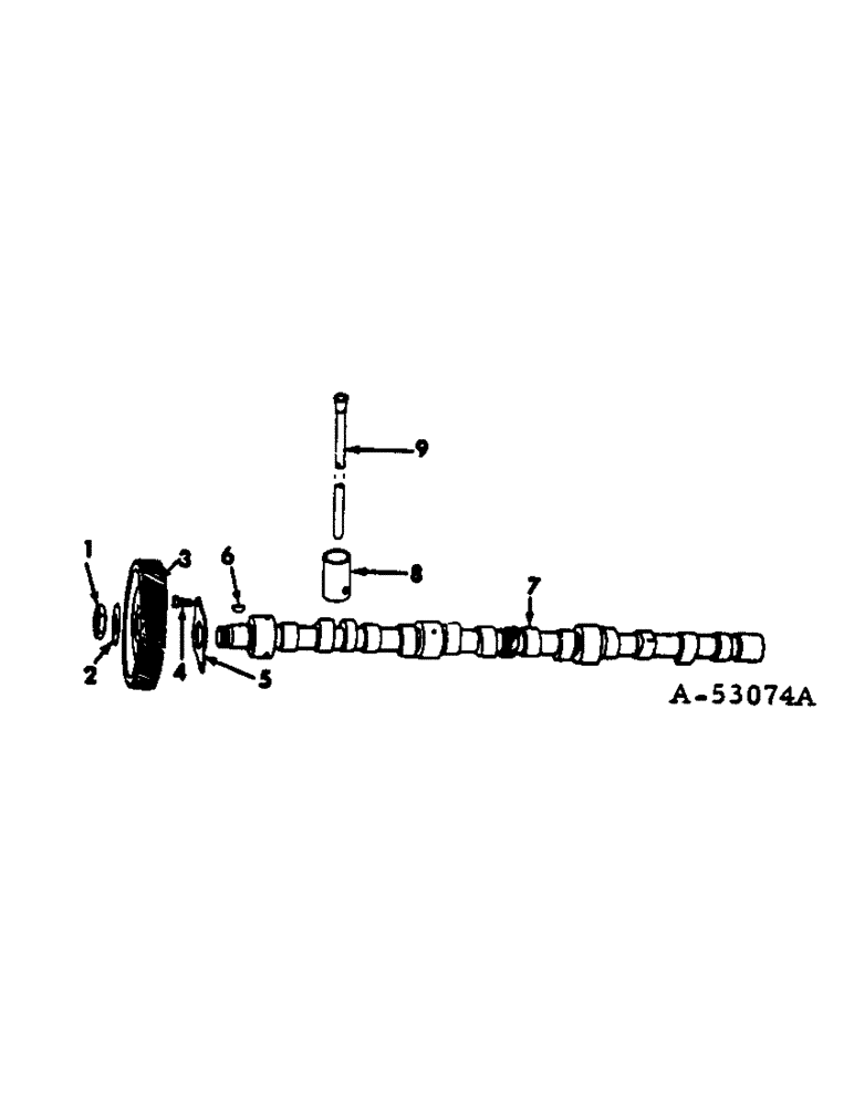 Схема запчастей Case IH C-221 - (A-04) - CAMSHAFT AND RELATED PARTS 