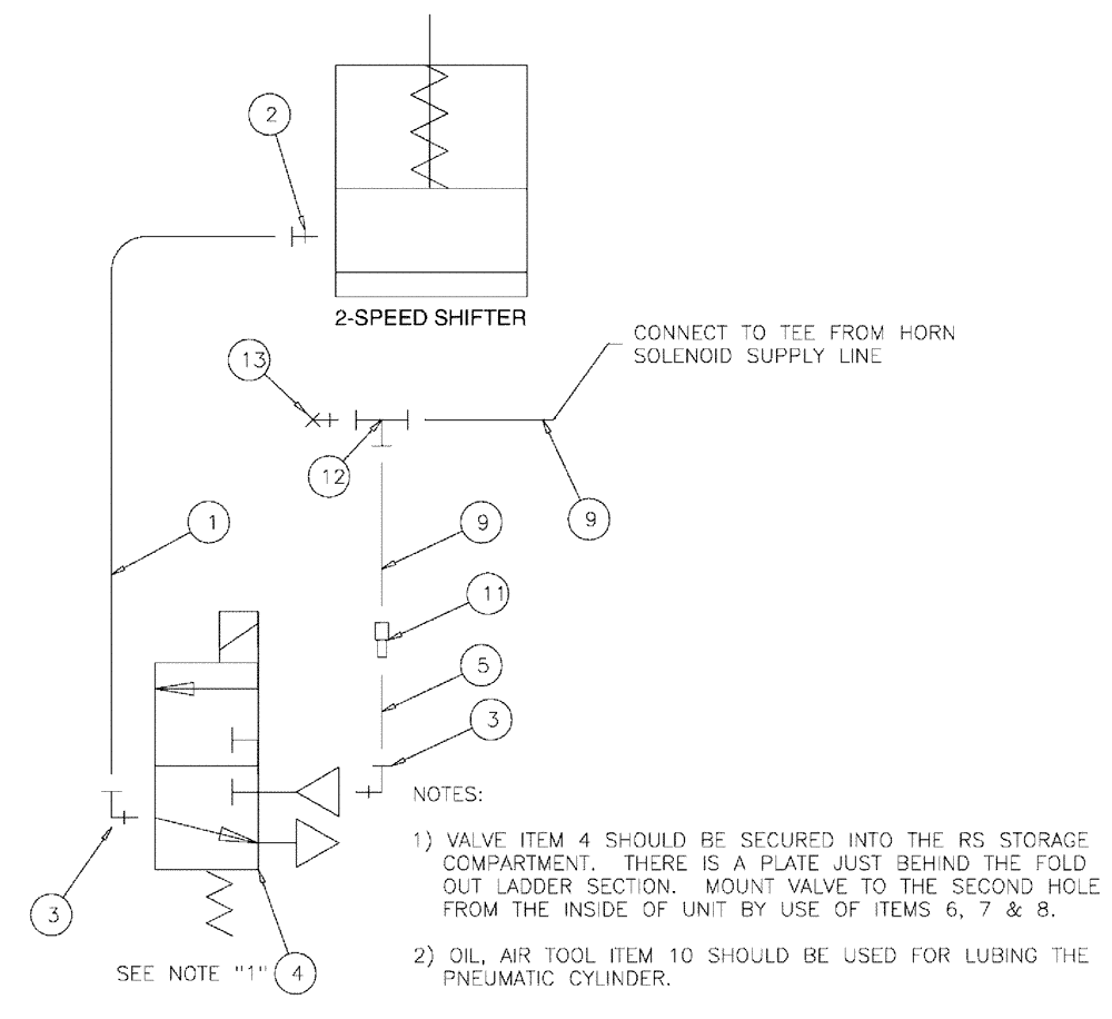 Схема запчастей Case IH TITAN 4520 - (07-014) - TWO SPEED PNEUMATIC GROUP Pneumatics