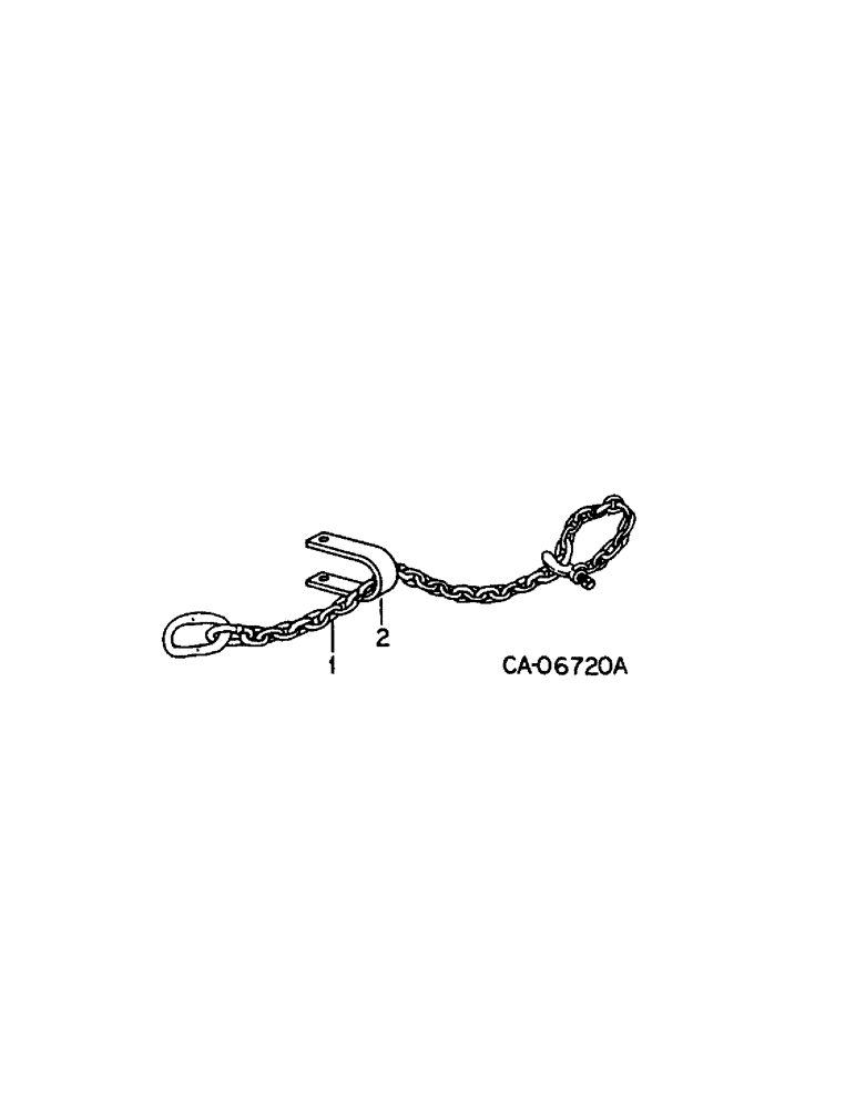 Схема запчастей Case IH 5500 - (C-09[A]) - SAFETY CHAIN 