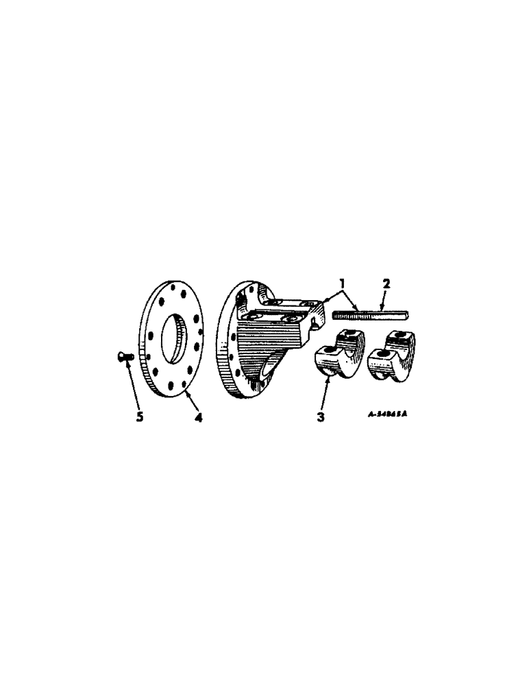 Схема запчастей Case IH 560 - (193[A]) - REAR AXLE, REAR WHEEL HUB, FOR ALL FARMALL 560 SERIES TRACTORS EXCEPT HI-CLEAR MODELS (05) - REAR AXLE