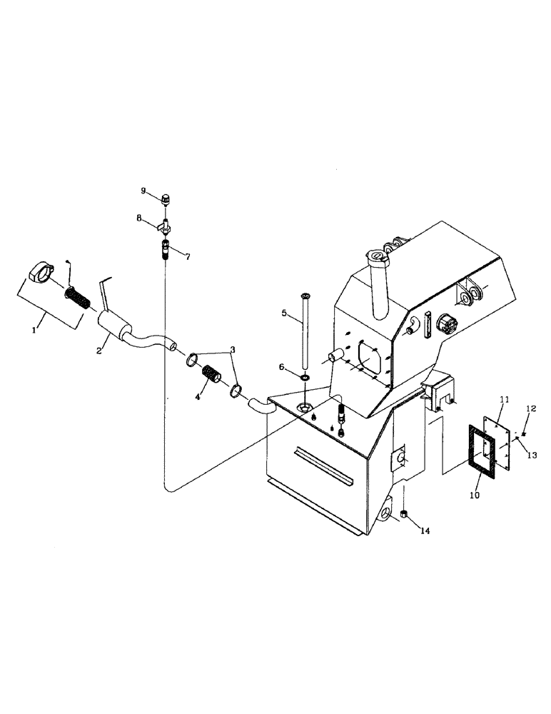 Схема запчастей Case IH AUSTOFT - (C01-03) - FUEL TANK AND FITTINGS Engine & Engine Attachments