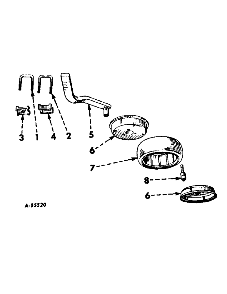 Схема запчастей Case IH 468 - (Y-24) - GAUGE WHEELS, W/PRECISION BEARINGS 