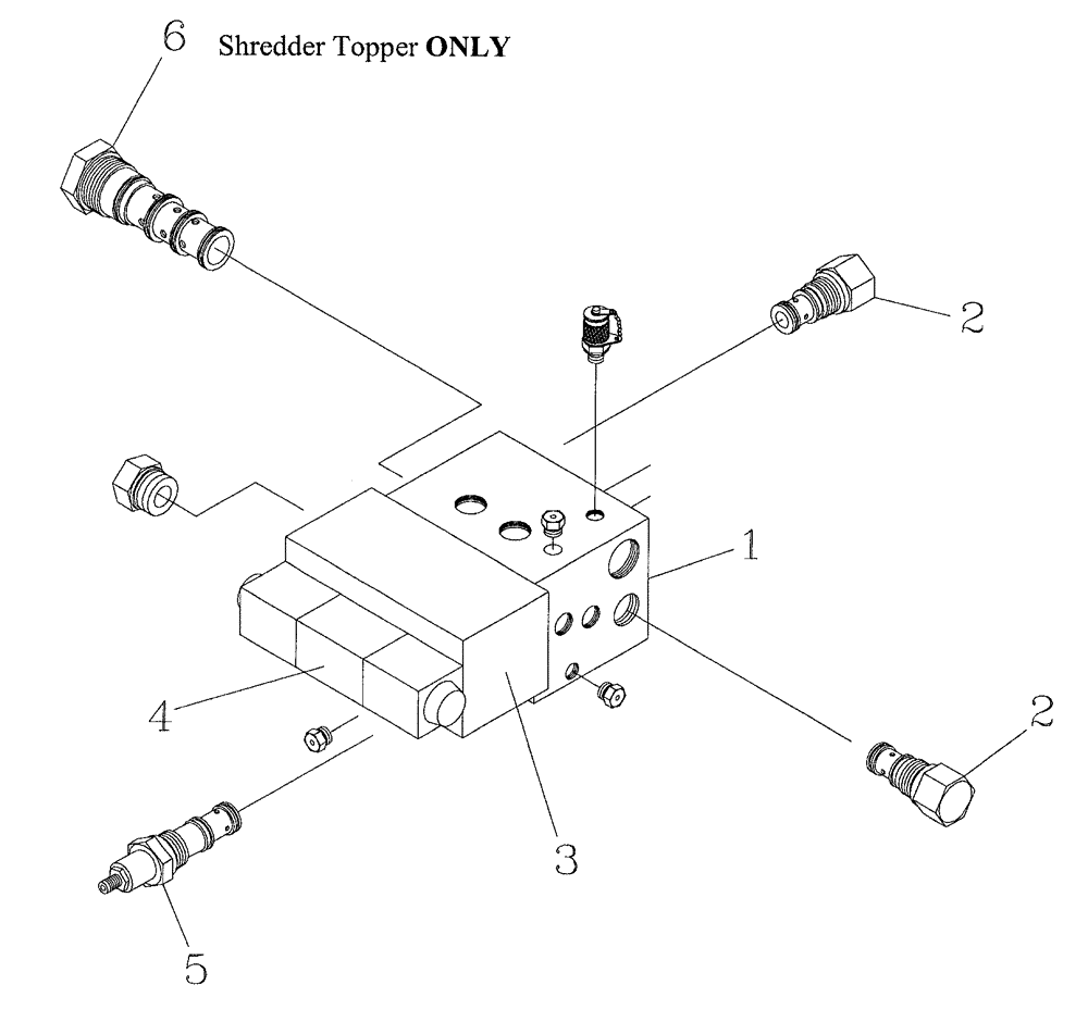 Схема запчастей Case IH 7700 - (B05[13]) - HYDRAULIC SOLENOID VALVE Hydraulic Components & Circuits