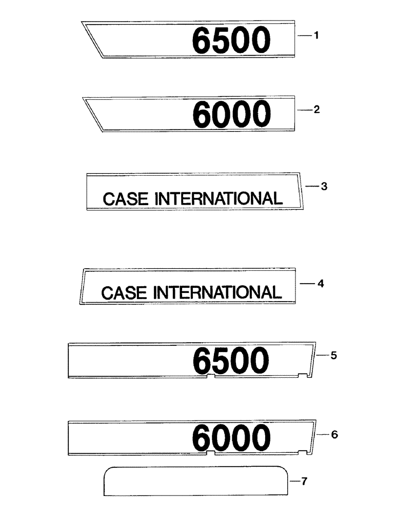 Схема запчастей Case IH 6500 - (9-40) - PRODUCT GRAPHICS (09) - CHASSIS