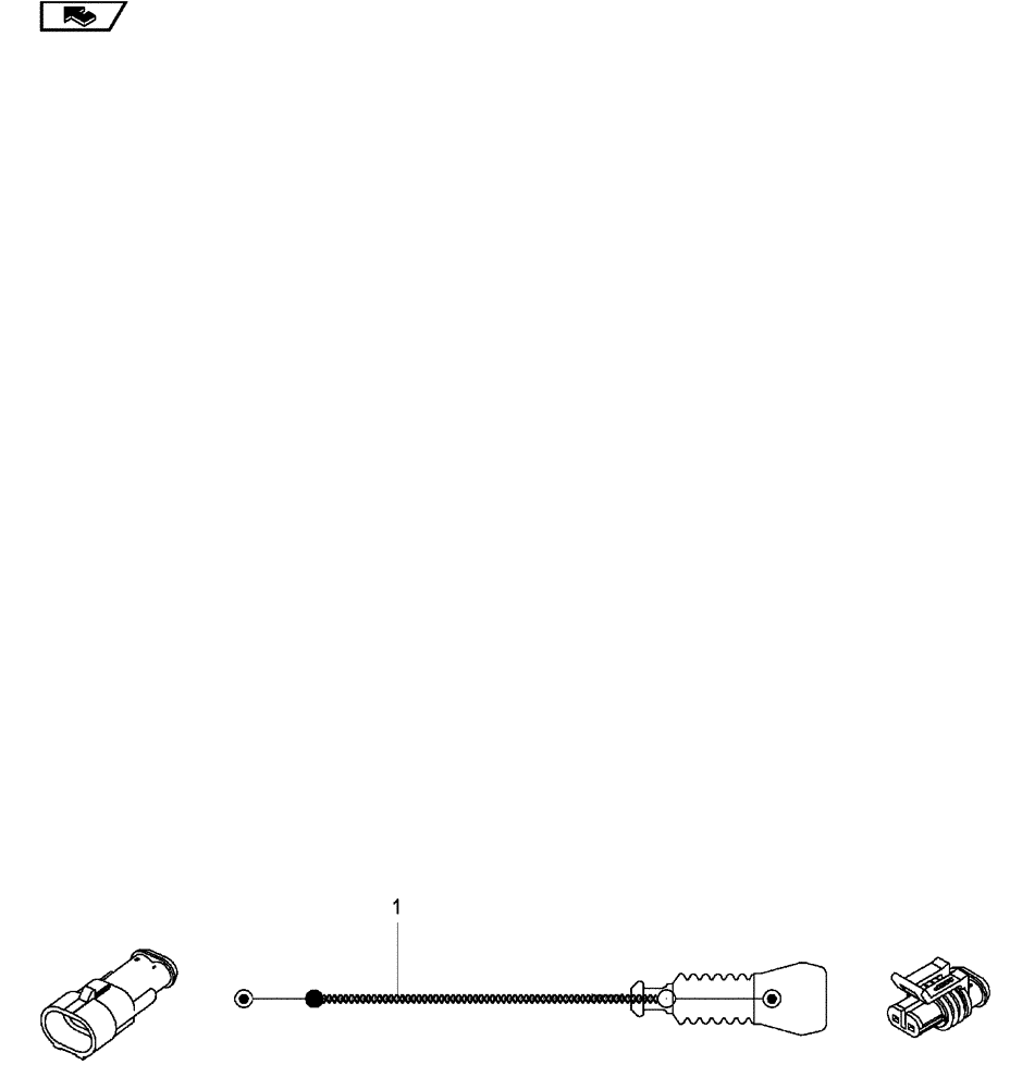 Схема запчастей Case IH MAGNUM 225 - (55.100.09) - HARNESS, OUTPUT SPEED SENSOR, WITH CONTINUOUSLY VARIABLE TRANSMISSION (55) - ELECTRICAL SYSTEMS