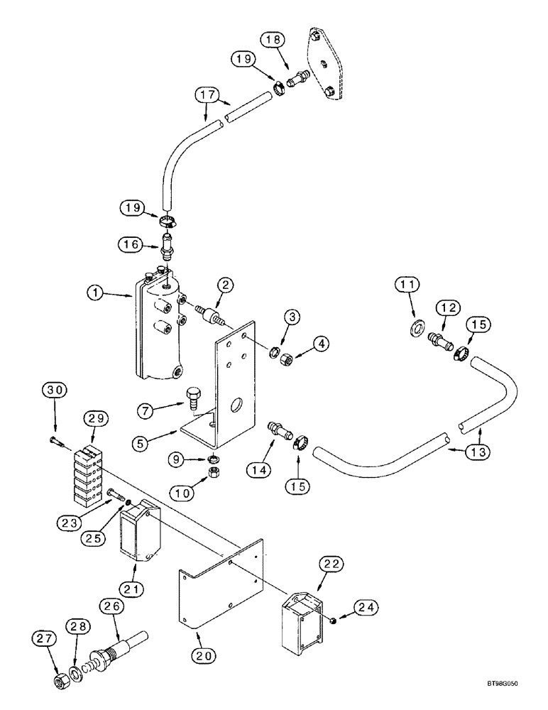 Схема запчастей Case IH 4391T - (4-02) - ENGINE SHUTOFF SWITCHES (04) - ELECTRICAL SYSTEMS