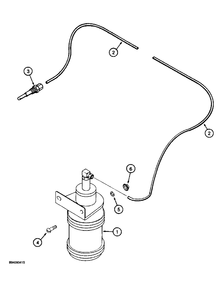 Схема запчастей Case IH 1670 - (2-23A) - COLD START ASSISTANCE (01) - ENGINE