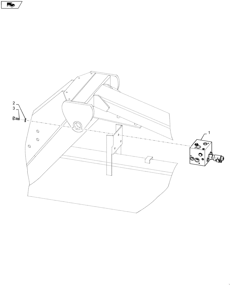 Схема запчастей Case IH 1265 - (35.744.AC[03]) - VALVE DIRECT DRIVE BULK FILL (35) - HYDRAULIC SYSTEMS