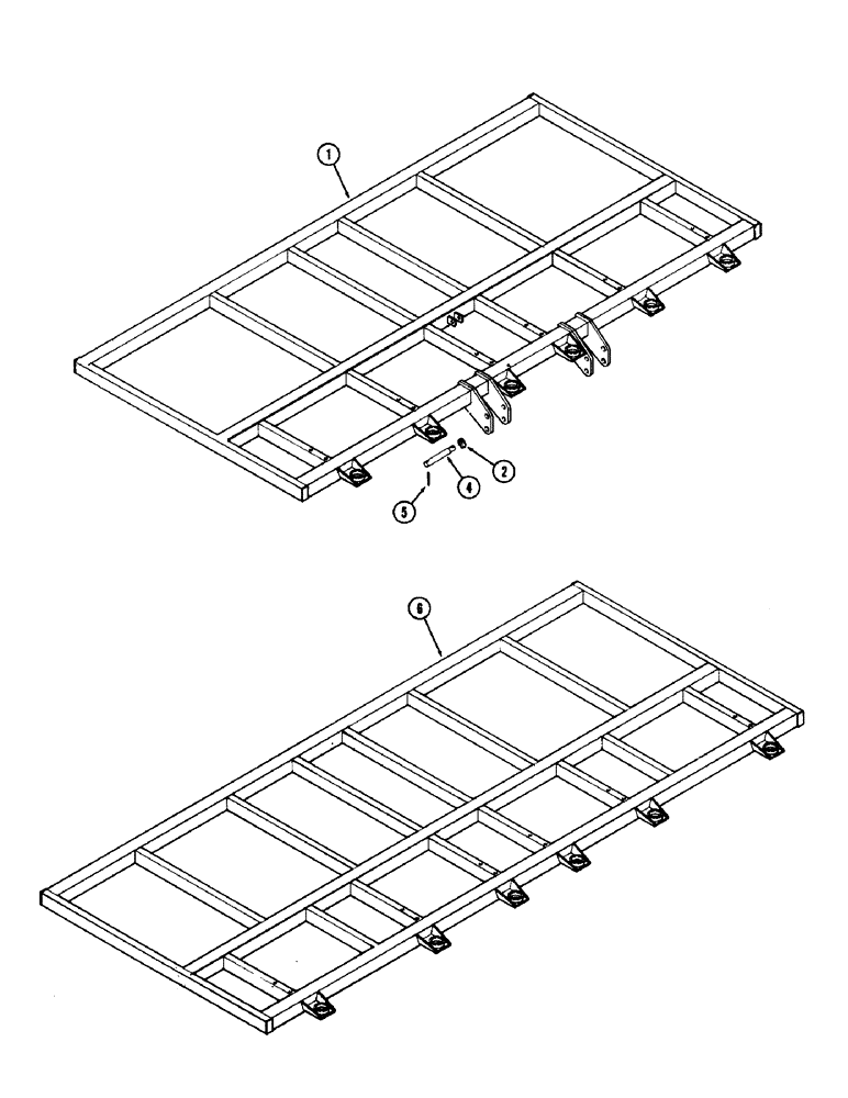 Схема запчастей Case IH SC11 - (12) - MAIN FRAME, SC11 AND SC13 