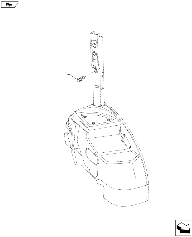 Схема запчастей Case IH MAXXUM 110 - (55.510.BM[03]) - VAR - 330515, 330520, 743816, 331515, 331520, 743729 + STD - AUXILIARY POWER SOCKETS (55) - ELECTRICAL SYSTEMS