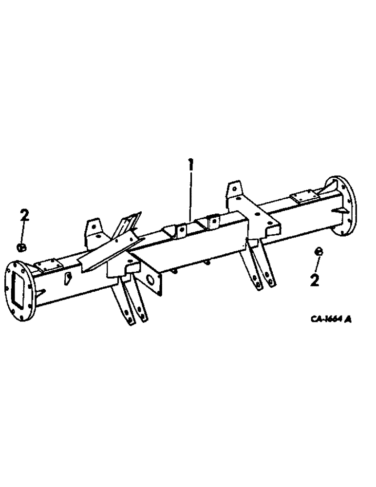 Схема запчастей Case IH 715 - (07-11) - DRIVE TRAIN, MAIN AXLE Drive Train