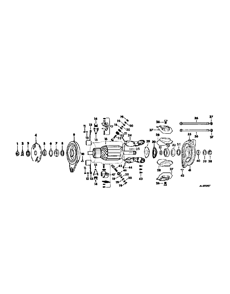 Схема запчастей Case IH 503 - (406) - D-301 ENGINE 3-13/16 X 4.390, GENERATOR, DELCO REMY, COMBINE SERIAL NO. 3250 AND BELOW (10) - ENGINE