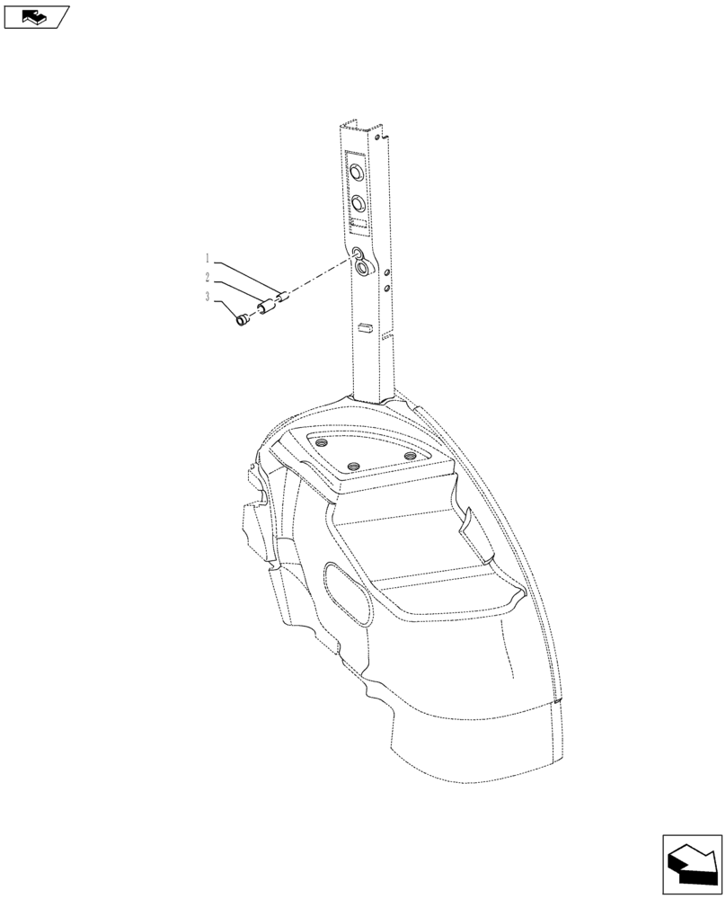 Схема запчастей Case IH MAXXUM 125 - (55.512.AD) - VAR - 331619 + STD - CIGARETTE LIGHTER (55) - ELECTRICAL SYSTEMS