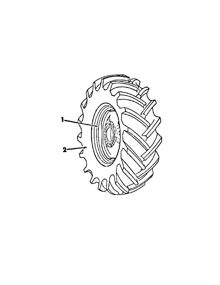 Схема запчастей Case IH 375 - (L-2) - WHEELS AND WHEEL WEIGHTS, MAIN WHEEL AND TIRES Wheels & Wheel Weights