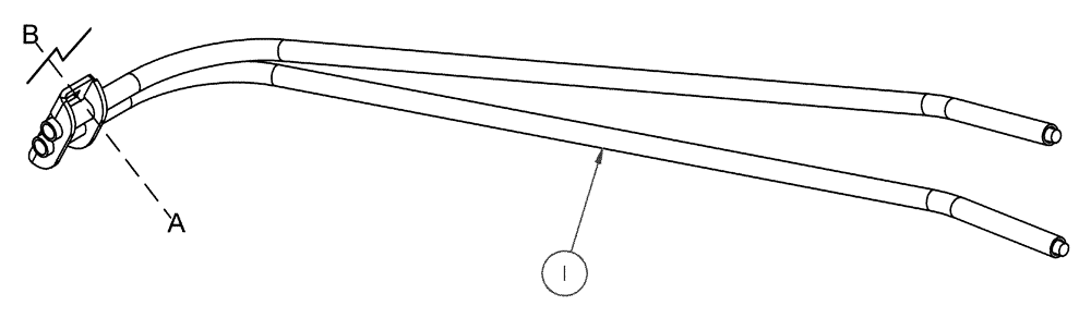 Схема запчастей Case IH 2152 - (09-47) - SWATH DEFLECTOR RODS 