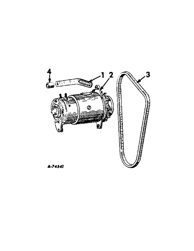 Схема запчастей Case IH 706 - (G-06) - ELECTRICAL SYSTEM, GENERATOR AND CONNECTIONS, CARBURETED ENGINE TRACTORS (06) - ELECTRICAL SYSTEMS