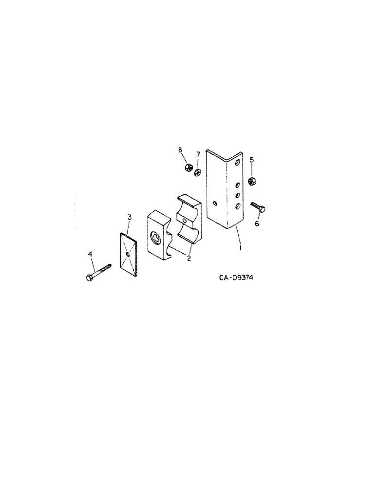 Схема запчастей Case IH 1440 - (15-10) - WHEEL AND TRACTION, POWER GUIDE AXLE MOUNTING KIT, S/N 50025 AND ABOVE Wheels & Traction