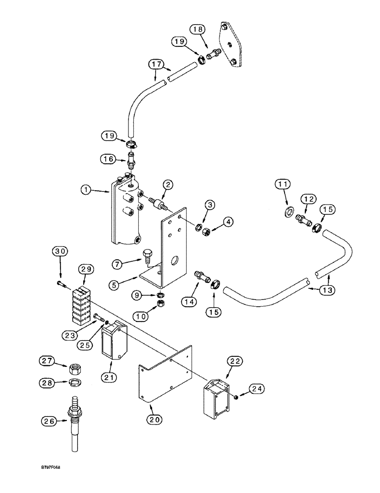 Схема запчастей Case IH 6591T - (4-02) - ENGINE SHUTOFF SWITCHES 