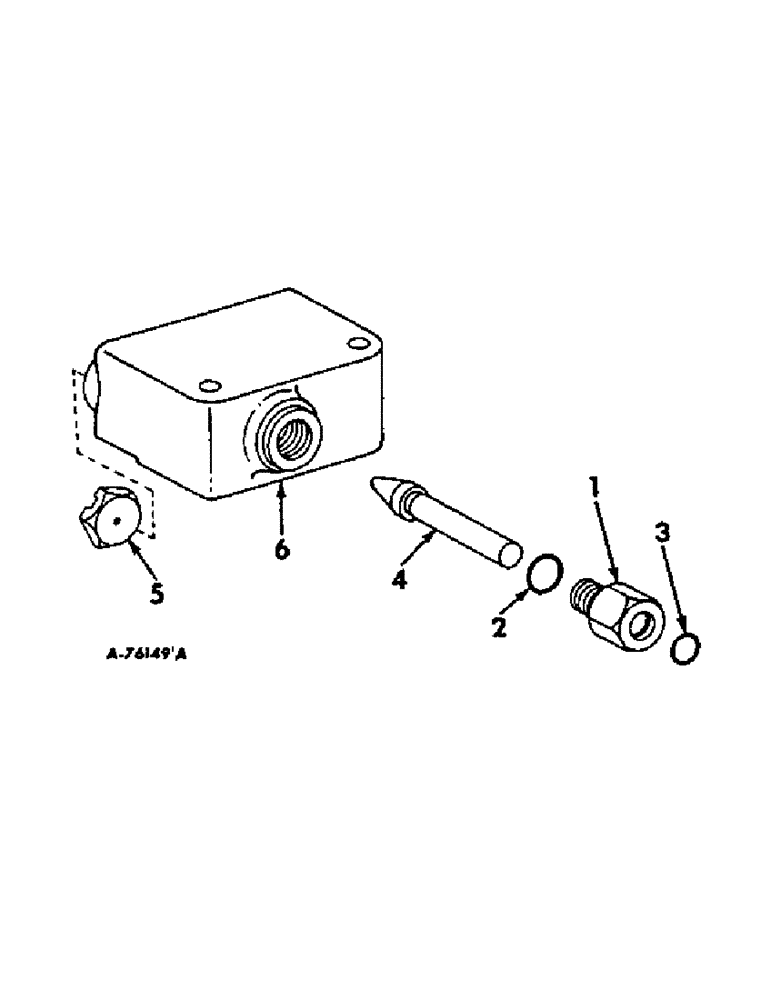 Схема запчастей Case IH 715 - (10-29) - HYDRAULICS, HEADER AUTOMATIC FLOW CONTROL VALVE (07) - HYDRAULICS