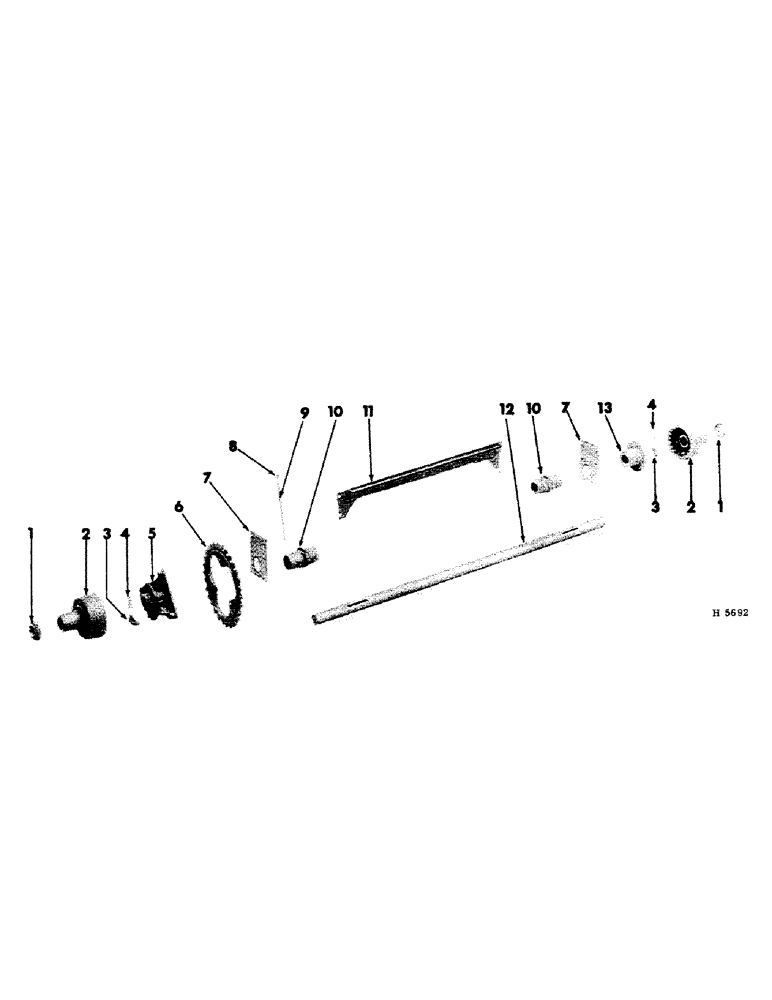 Схема запчастей Case IH 75 - (A-06) - AXLE 